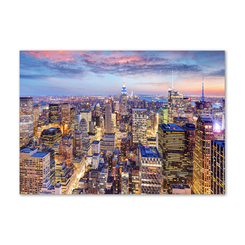 New York - Wrapped Canvas Print