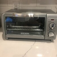 Black+decker - Crisp N Bake Air Fry 4-Slice Toaster Oven (to1785sgc)