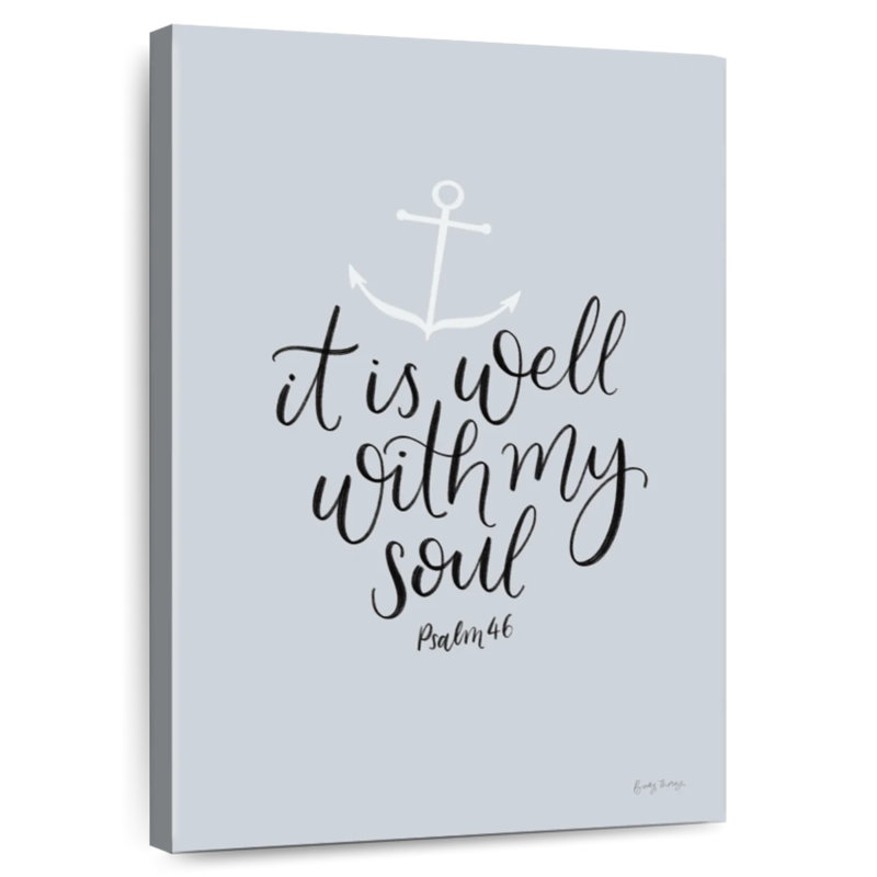 Tergel It Is Well With My Soul, H 48 po x l 32 po