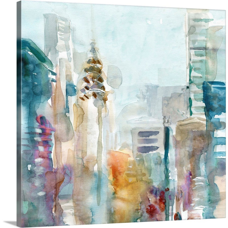 Spectrum NYC - Peinture sur toile, Toile tendue, H 30 po x l 30 po x P 1,25 po