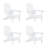 Shawnna HDPE Folding Adirondack Chair -86794609