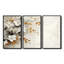 Ensemble de salon art mural cerisiers en fleurs gris brun et cerisiers en fleurs II-107213634-107213642