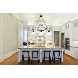 Claycomb 3 - Light Kitchen Island Linear Pendant