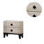 Table de chevet avec 2 tiroirs Modern
