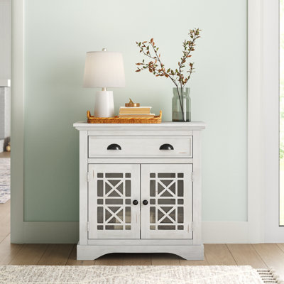 Mara Solid Wood Accent Cabinet