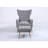 Wickham Upholstered Armchair with Ottoman-450941655