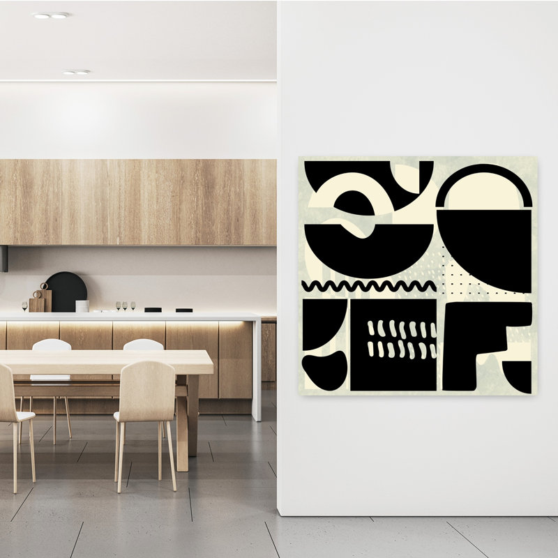 Art contemporain, art contemporain abstrait, H 48 po x l 48 po