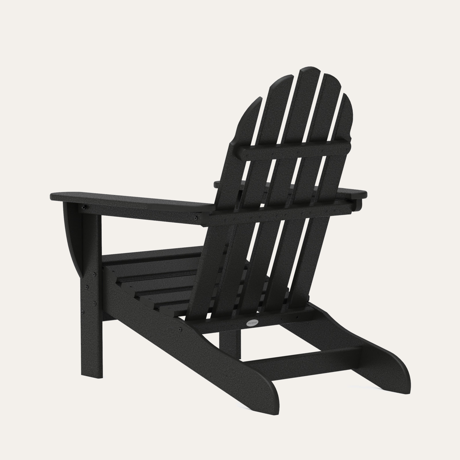 POLYWOOD® Classic Adirondack Chair, Black