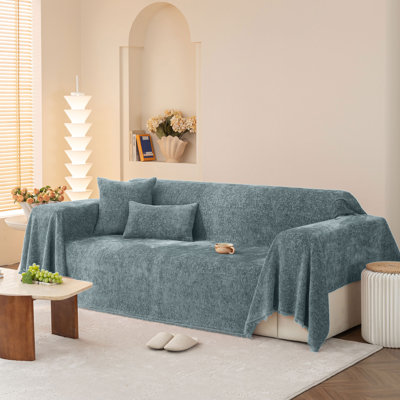 Elegant Nordic Chenille  Cushion Sofa Slipcover