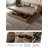 Simple Modern Tech Fabric Extendable Storage Living Room Sofa