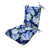 Bleu, blanc, vert / floral