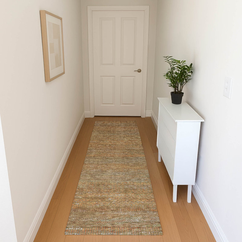 Premium Machine Washable Marasco AMF1633 Stripes Rug, Runner 2'3" x 7'6"