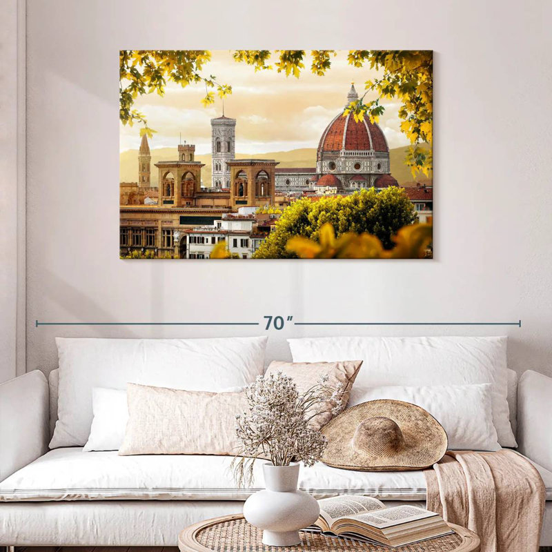 Ravi Florence Cathedral Autumn, 30" H x 45" W