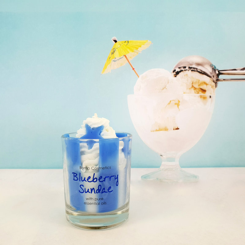 Blueberry Sundae Scented Jar Candle