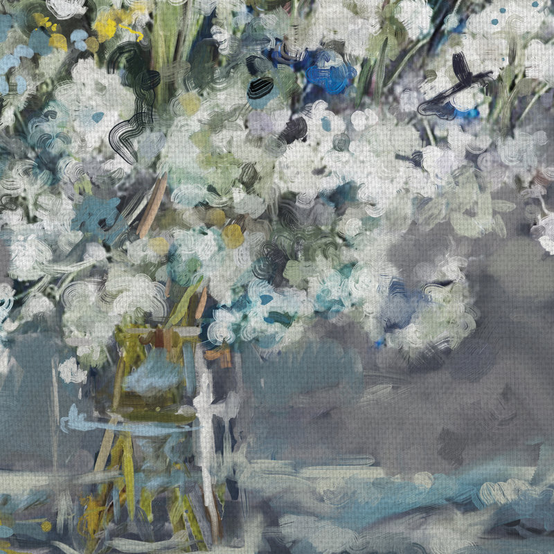 « wildflower bouquet i », reproduction d’art sur toile non encadrée, H 36 po x l 24 po x P 1,5 po