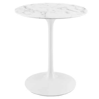  Lippa Oval Artificial Marble Dining Table