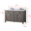 Ensemble de meuble-lavabo double 54 po Ajiya-1740069394-1740069407