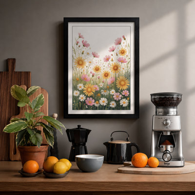 Wildflower Meadow Botanical - Framed Print