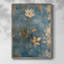 Impression encadrée FLORAL Series XLVI - bois massif-2040187146