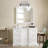 Modern Vanity Light Fixtures Over Mirror, Bathroom Light Fixtures, Vanity Lights, Wall Sconce With Clear Glass Shade For Bathroom, E26 Base-884427668-884427669-884427670