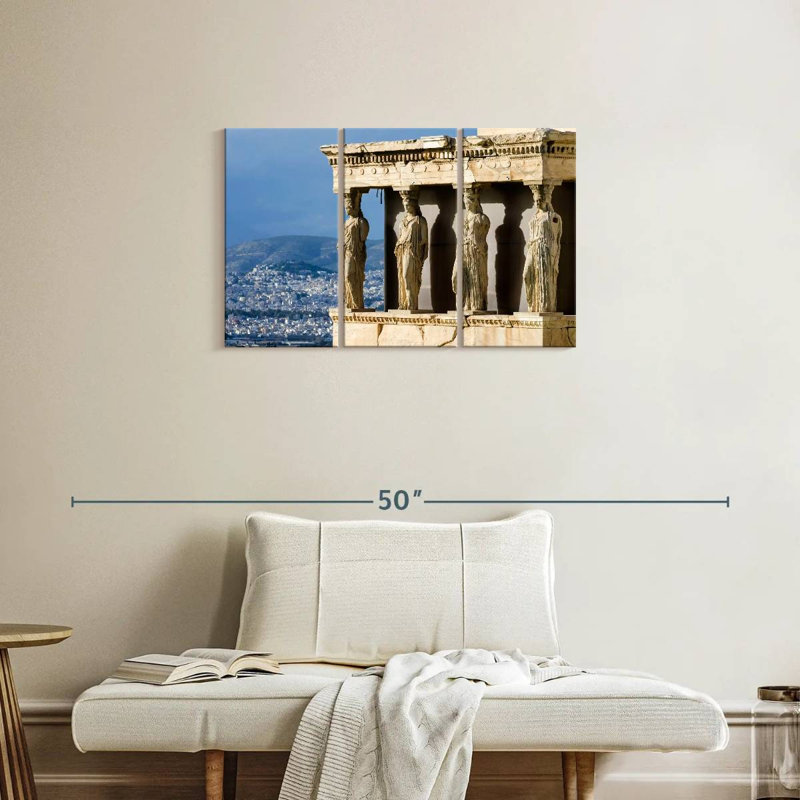 Caryatides Érechthéion, H 20 po x l 33 po