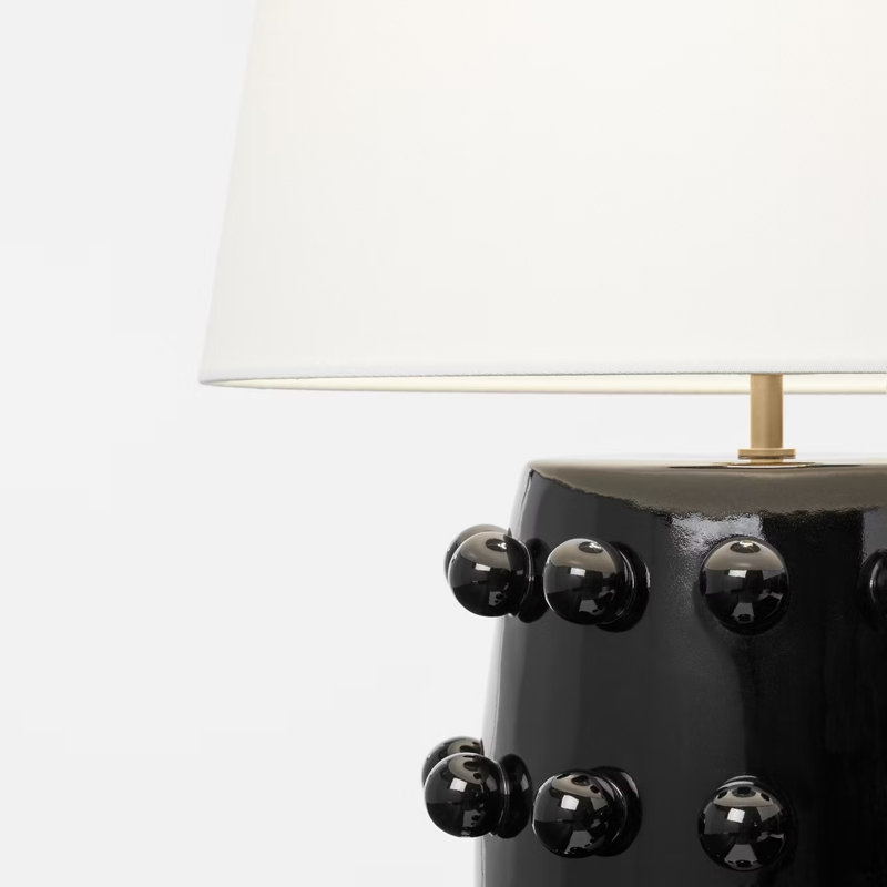 Kelly Wearstler Linden Medium Lamp, Black