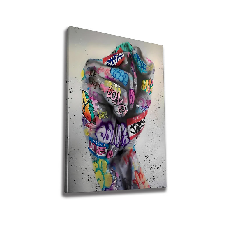 Peinture décorative sur toile