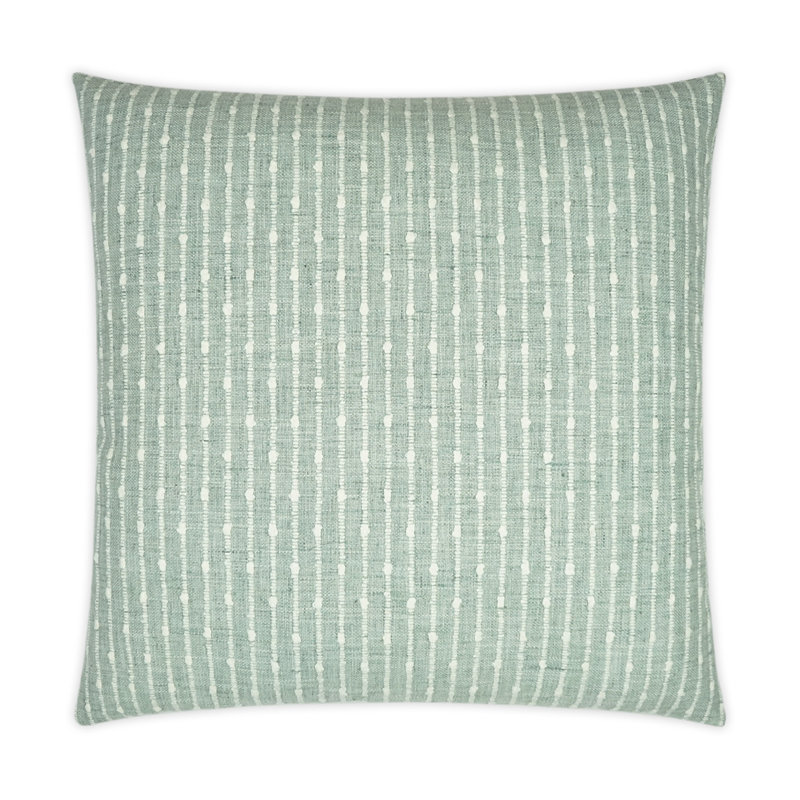 Coussin décoratif Kemp, Lagon, Carré 22 po