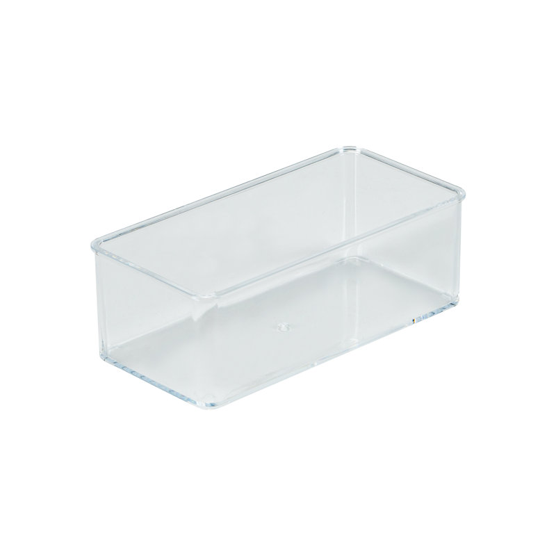 Simplify Clear Small Multi-Purpose Drawer Organizer