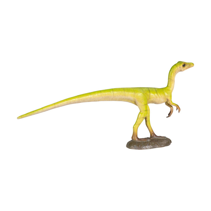 Sculpture de dinosaure Compsognathus