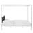 Raina Queen Canopy Bed Frame-844844956