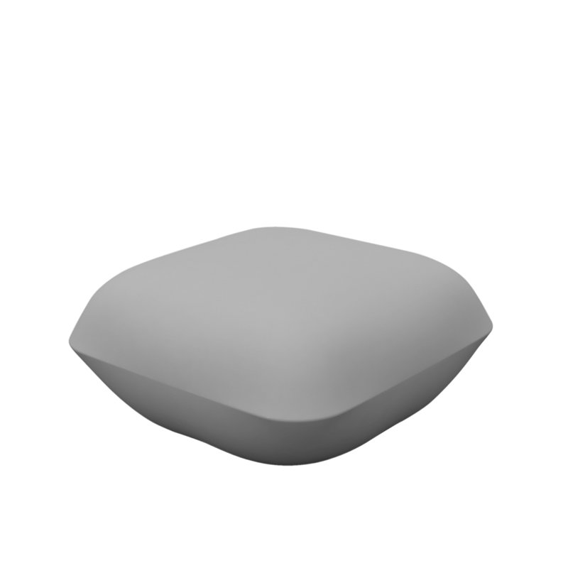 Pillow Outdoor Ottoman, Steel