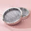 Glass Table Tray Mirrored Vanity Tray 35cm Set Of 2
