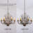 West Oak Lane 6 - Light 24" Candle Style Classic / Traditional Chandelier