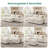 L Shape Sectional Sofa With Ottoman, Modular Sectional Couches For Living  Room, Beige-682451397