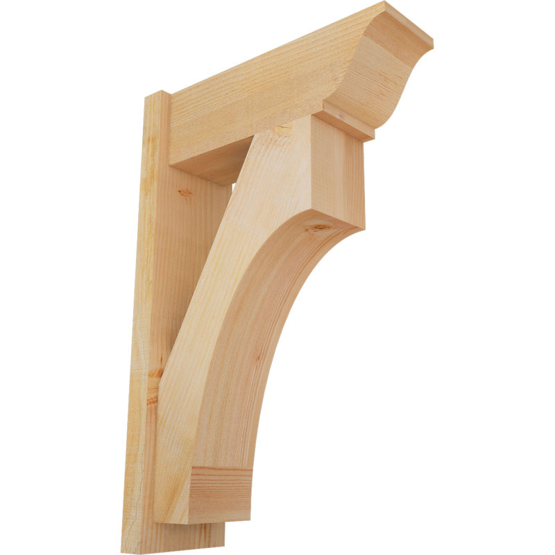 Persienne en bois Westlake, P 22 po x H 34 po, Sapin Douglas de 8 po (sciage brut)