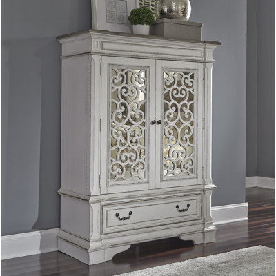 Exmouth 3 Drawer 47'' W Solid Wood Combo Dresser