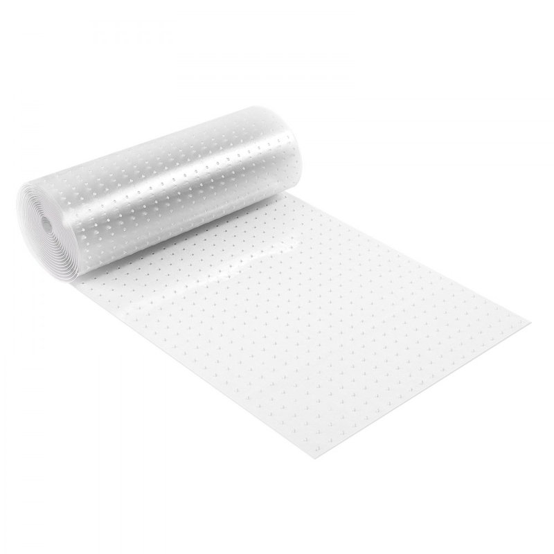 Protecteur de tapis pour animaux de compagnie, protecteur de tapis anti-rayures en PVC pour porte 24 po x 25 pi, tapis de protection anti-rayures antidérapant pour chat, tapis anti-rayures en plastique facile à couper, tapis anti-rayures pour chat