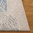 Jardin 375 Hand Tufted Wool; Cotton Floral Rug in Blue/Ivory-142219014