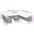 Vidaxl Garden Sofa Set Black