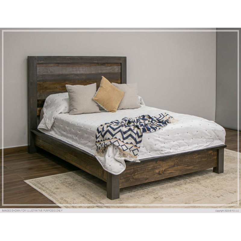 Fishburne Solid Wood Standard Bed, Full / Double