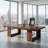 Extra Large 94.5" Wide Executive Office Desk