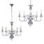 Eshelman 5 - Light Candle Style Chandelier-40012519-40012518