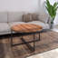 Table basse, table basse ronde, table de salon, table basse moderne, table basse en bois-119771878