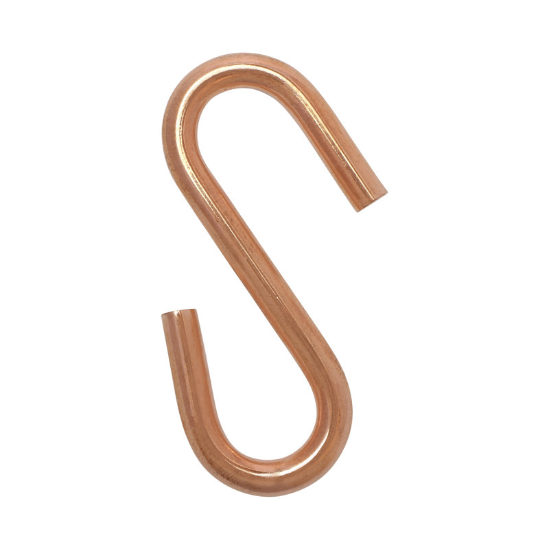 Crochet standard en acier inoxydable, H 2,17 po x l 1,18 po x P 0,2 po, Cuivre