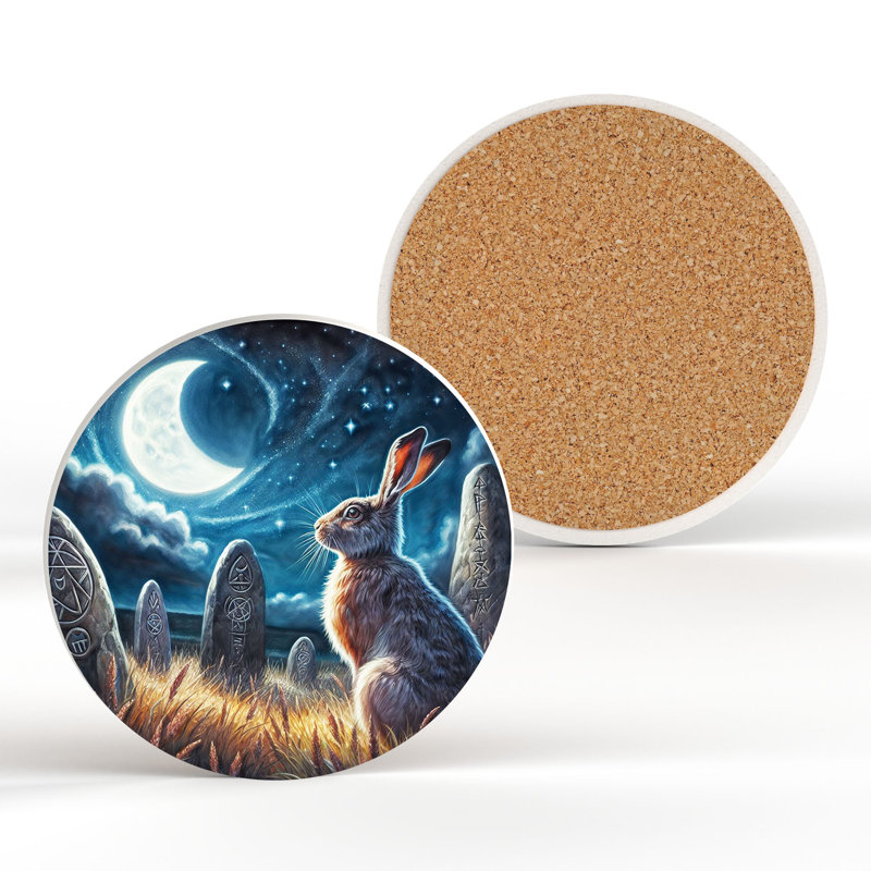 Ceramic Round 1 Piece Coaster
