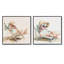 Child On The Beach - Ensemble de 2 collages carrés de plage-1730391329-1730391334