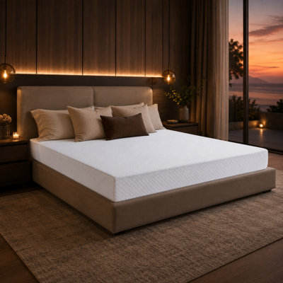 Matelas en mousse à mémoire de forme mi-ferme 8 po Mastandrea