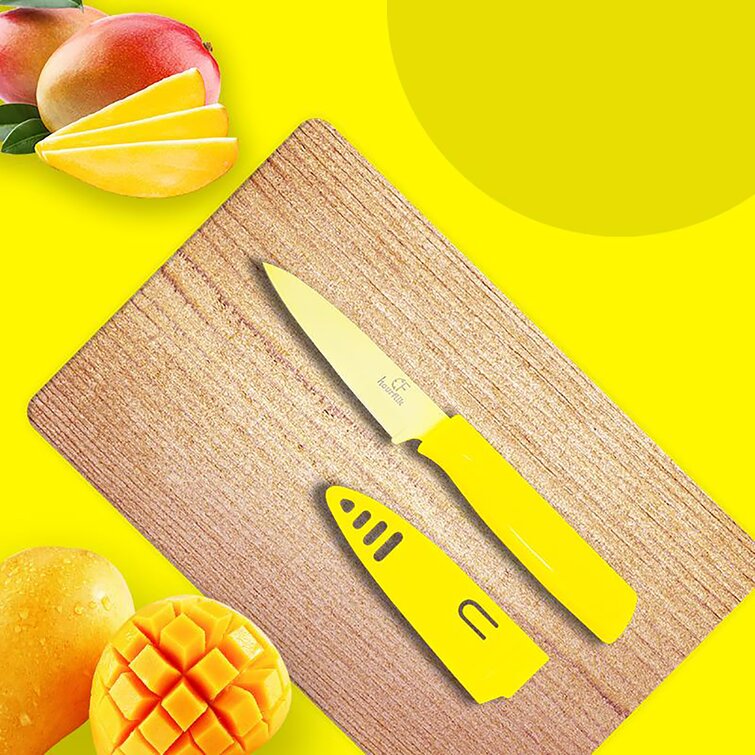 Khun Rikon Paring Knife Lemon Yellow