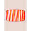 Élégant plateau en céramique orange de 13,4 po x 9,8 po x 0,8 po | 100% lavable au lave-vaisselle, parfait pour servir les hors-d'œuvre et les plats principaux | Vaisselle élégante pour le divertissement à la maison et les occasions spéciales